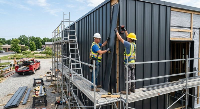 Metal Paneling Installation in Stamford, CT