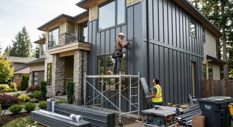 Metal Siding Installation in Boston, MA