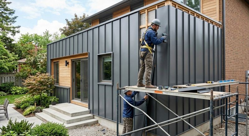 Metal Siding Installation in Boston, MA