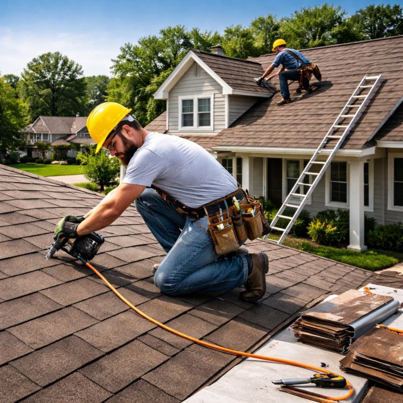 Roof Shingles Installation in Framingham, MA