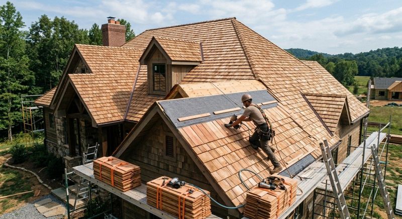 Shake Roof Replacement in Fredericksburg, VA