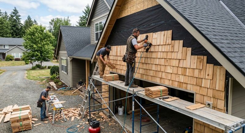 Shake Siding Installation in Fairfield County, CT