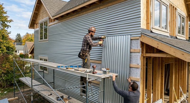 Sheet Metal Siding Replacement in Stamford, CT
