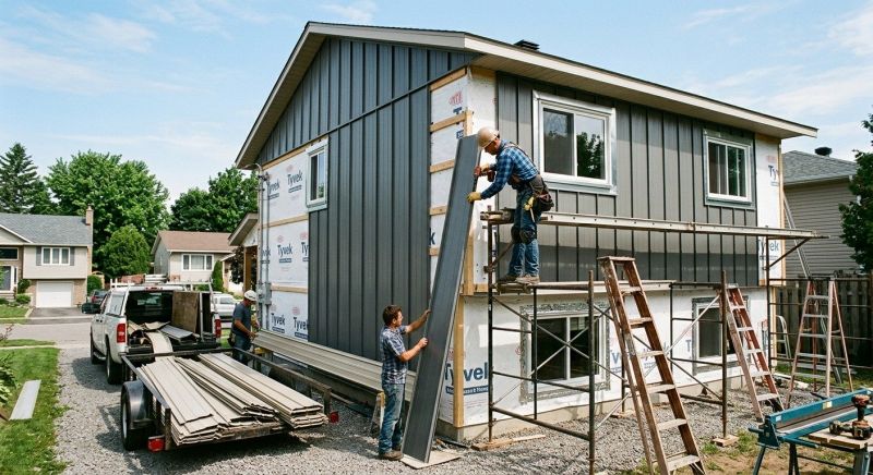 Sheet Metal Siding Replacement in Fairfield County, CT