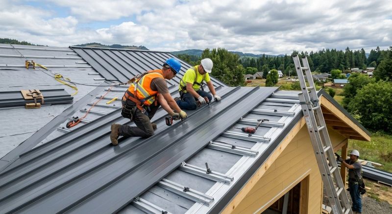 Sheet Roofing Installation in Fredericksburg, VA