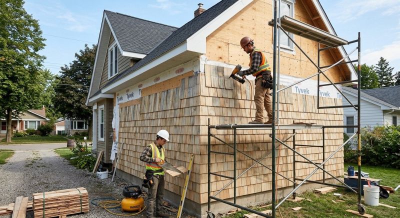 Shingle Siding Installation in Fairfield County, CT