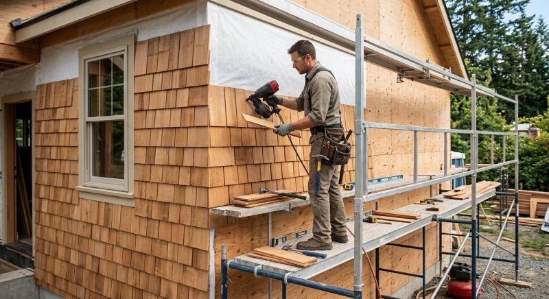 Shingle Siding Installation in Norwalk, CT