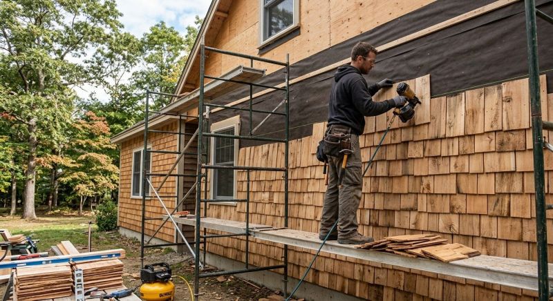 Shingle Siding Installation in Norwalk, CT