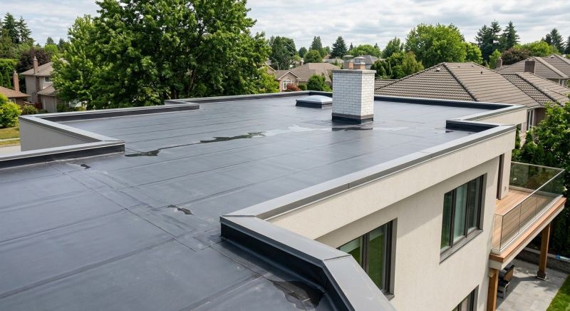 Single Ply Roof Installation in Fredericksburg, VA
