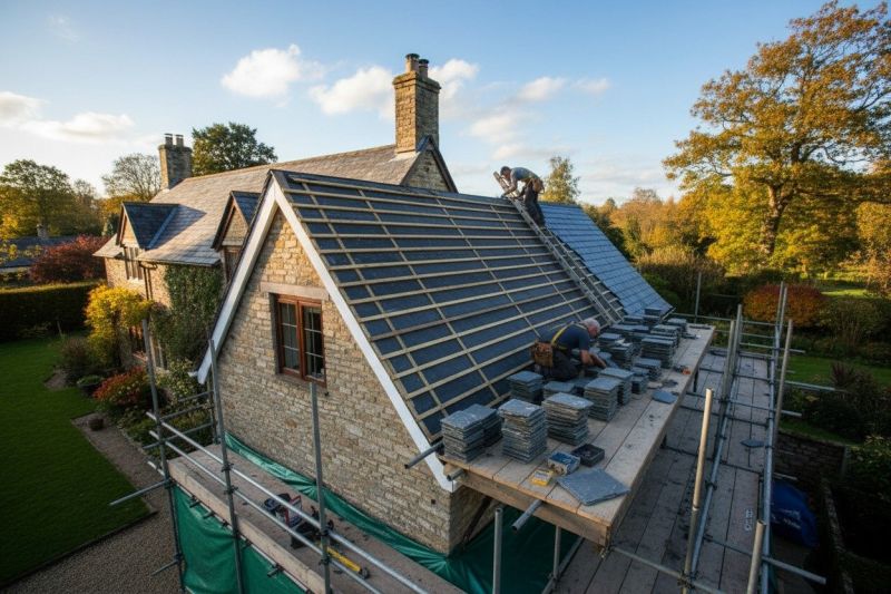 Slate Roof Replacement in Alexandria, VA