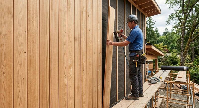 Wood Barn Siding Installation in Stamford, CT