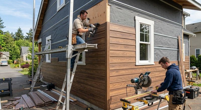 Wood Barn Siding Installation in Stamford, CT