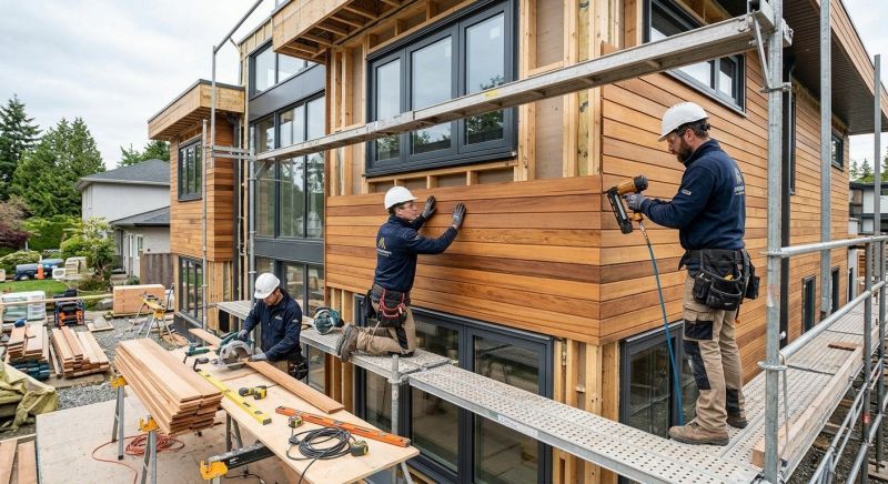 Wood Cladding Installation in Norwalk, CT