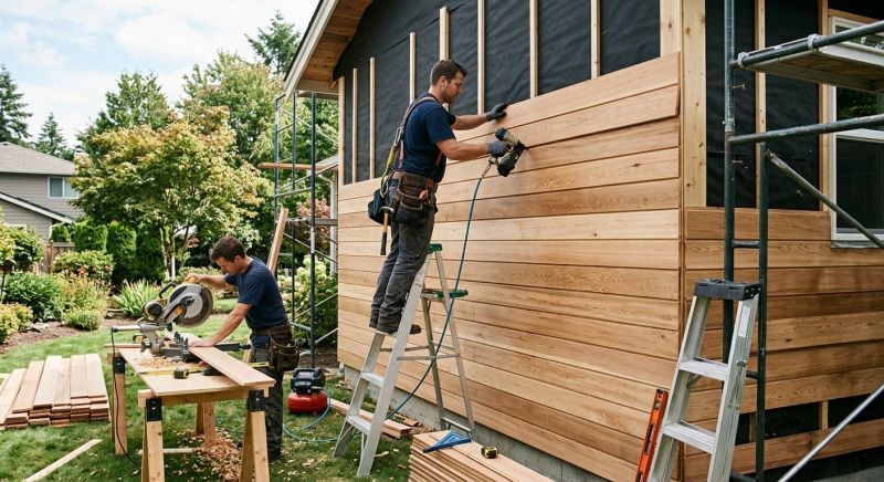 Wood Siding Service in Boston, MA